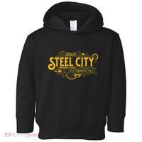 Steel City Pittsburgh Pennsylvania 412 Home Retro Toddler Hoodie thumb 0