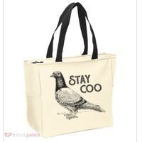 Stay Coo Pigeon Breeder Tote Bag thumb 2