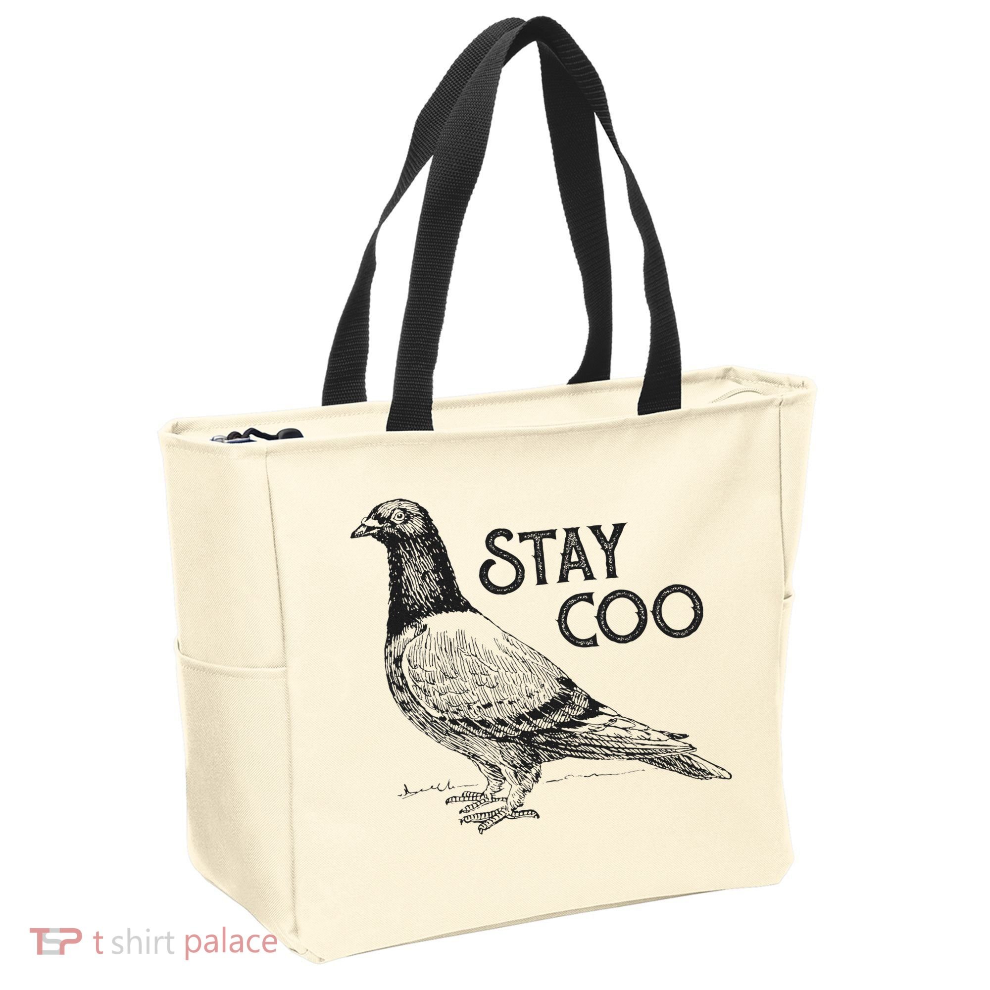 Stay Coo Pigeon Breeder Tote Bag