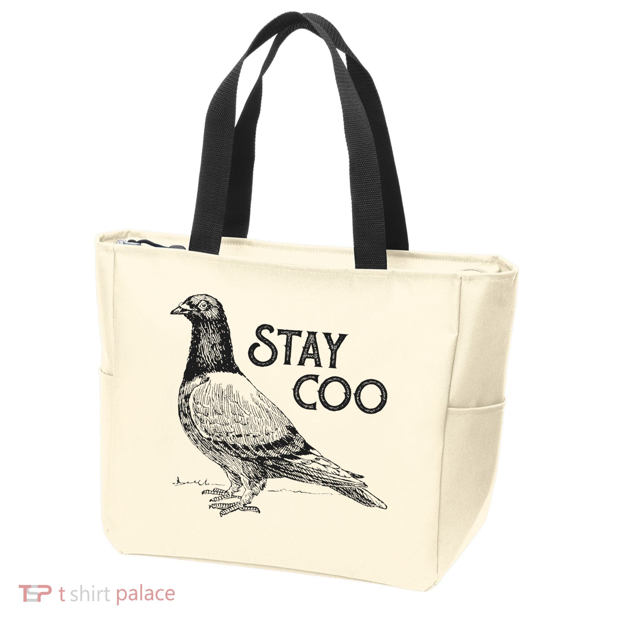 Stay Coo Pigeon Breeder Tote Bag