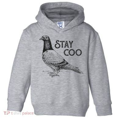 Stay Coo Pigeon Breeder Toddler Hoodie