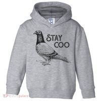 Stay Coo Pigeon Breeder Toddler Hoodie thumb 0