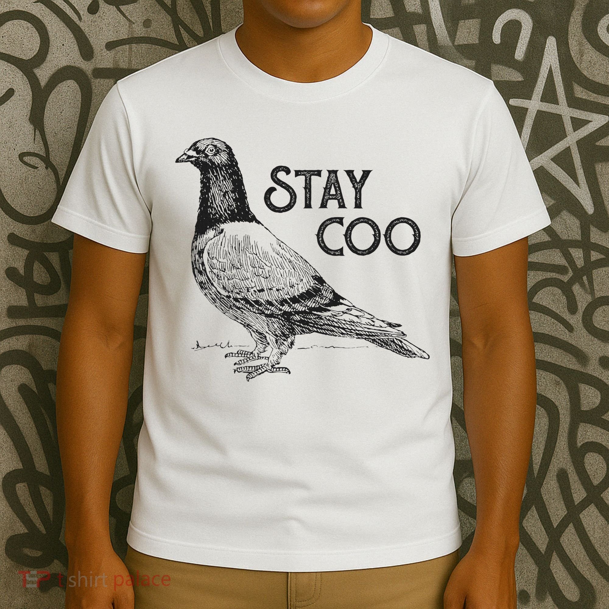Stay Coo Pigeon Breeder T-Shirt