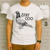 Stay Coo Pigeon Breeder T-Shirt thumb 6