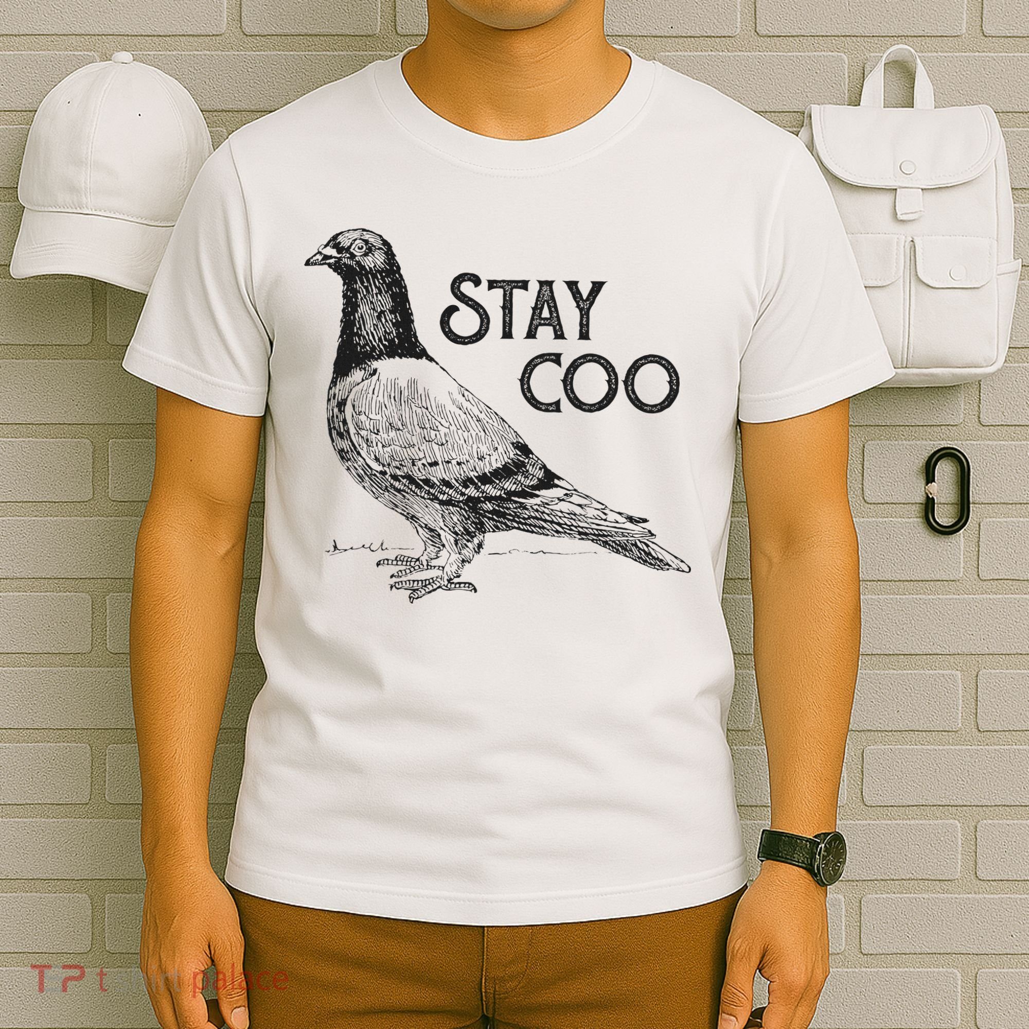 Stay Coo Pigeon Breeder T-Shirt