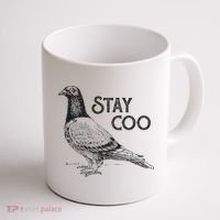 Stay Coo Pigeon Breeder Coffee Mug thumb 1