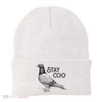 Stay Coo Pigeon Breeder Beanie thumb 0