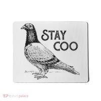 Stay Coo Pigeon Breeder Mousepad thumb 0