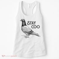 Stay Coo Pigeon Breeder Women's Tank Top thumb 0