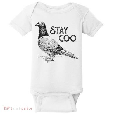Stay Coo Pigeon Breeder Baby Bodysuit