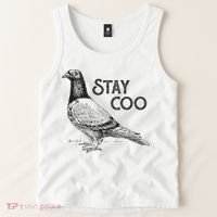Stay Coo Pigeon Breeder Tank Top thumb 2