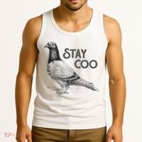 Stay Coo Pigeon Breeder Tank Top thumb 3