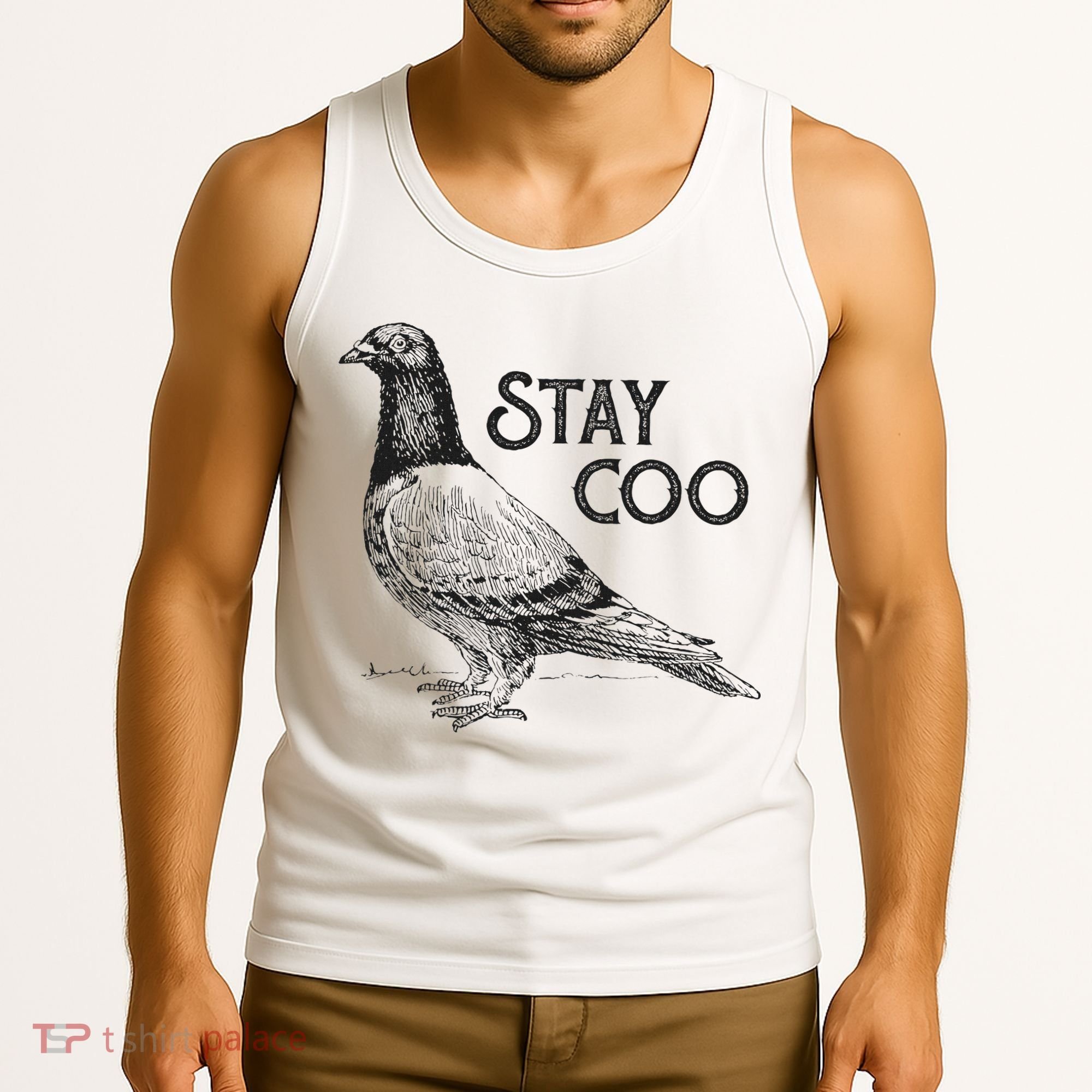 Stay Coo Pigeon Breeder Tank Top