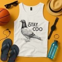 Stay Coo Pigeon Breeder Tank Top thumb 4