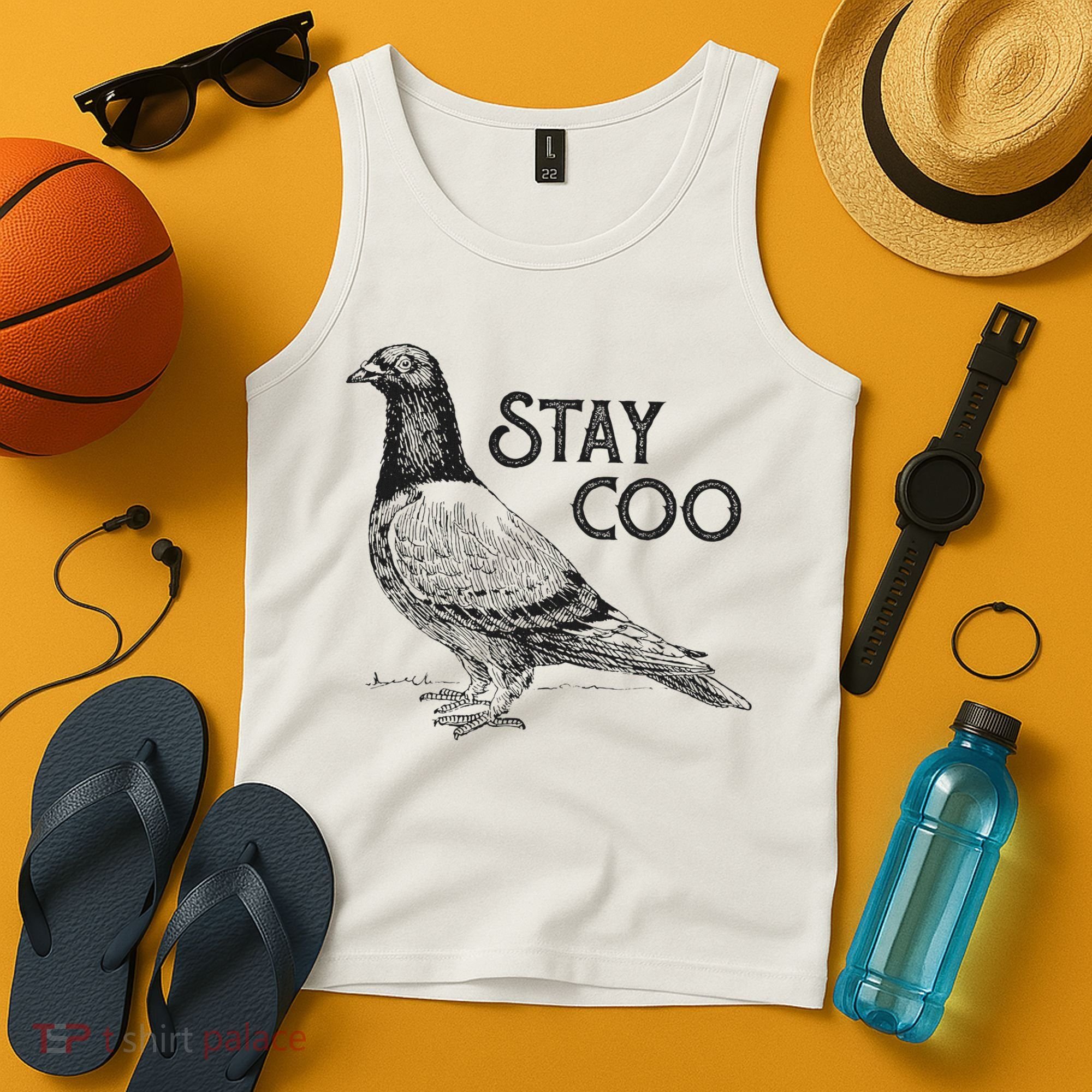 Stay Coo Pigeon Breeder Tank Top