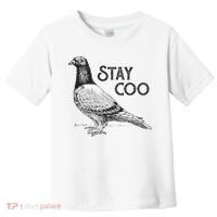 Stay Coo Pigeon Breeder Toddler T-Shirt thumb 0