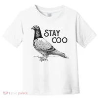 Stay Coo Pigeon Breeder Toddler T-Shirt thumb 0