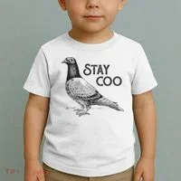 Stay Coo Pigeon Breeder Toddler T-Shirt thumb 2