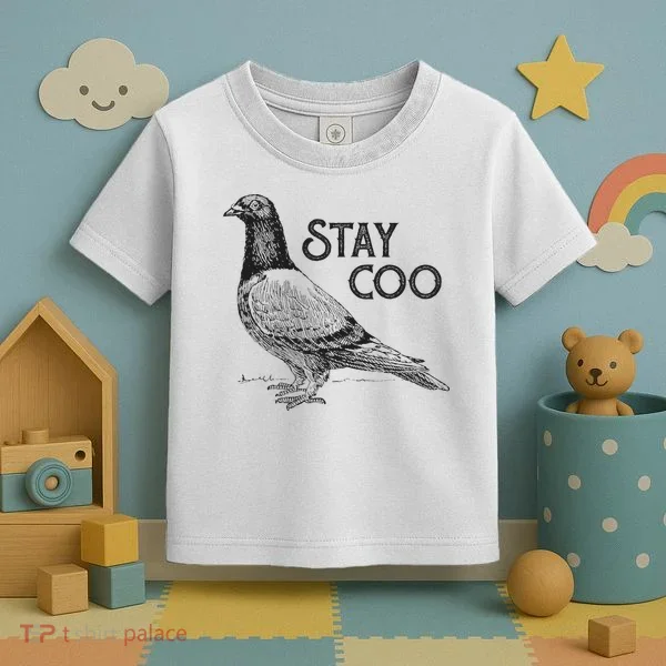 Stay Coo Pigeon Breeder Toddler T-Shirt