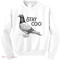 Stay Coo Pigeon Breeder Kids Sweatshirt thumb 0