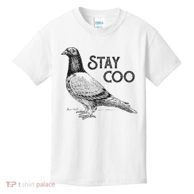 Stay Coo Pigeon Breeder Kids T-Shirt