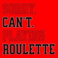 Sorry CanT Playing Roulette Funny Casino Gambling Fan Gift Santa Hat thumb 1