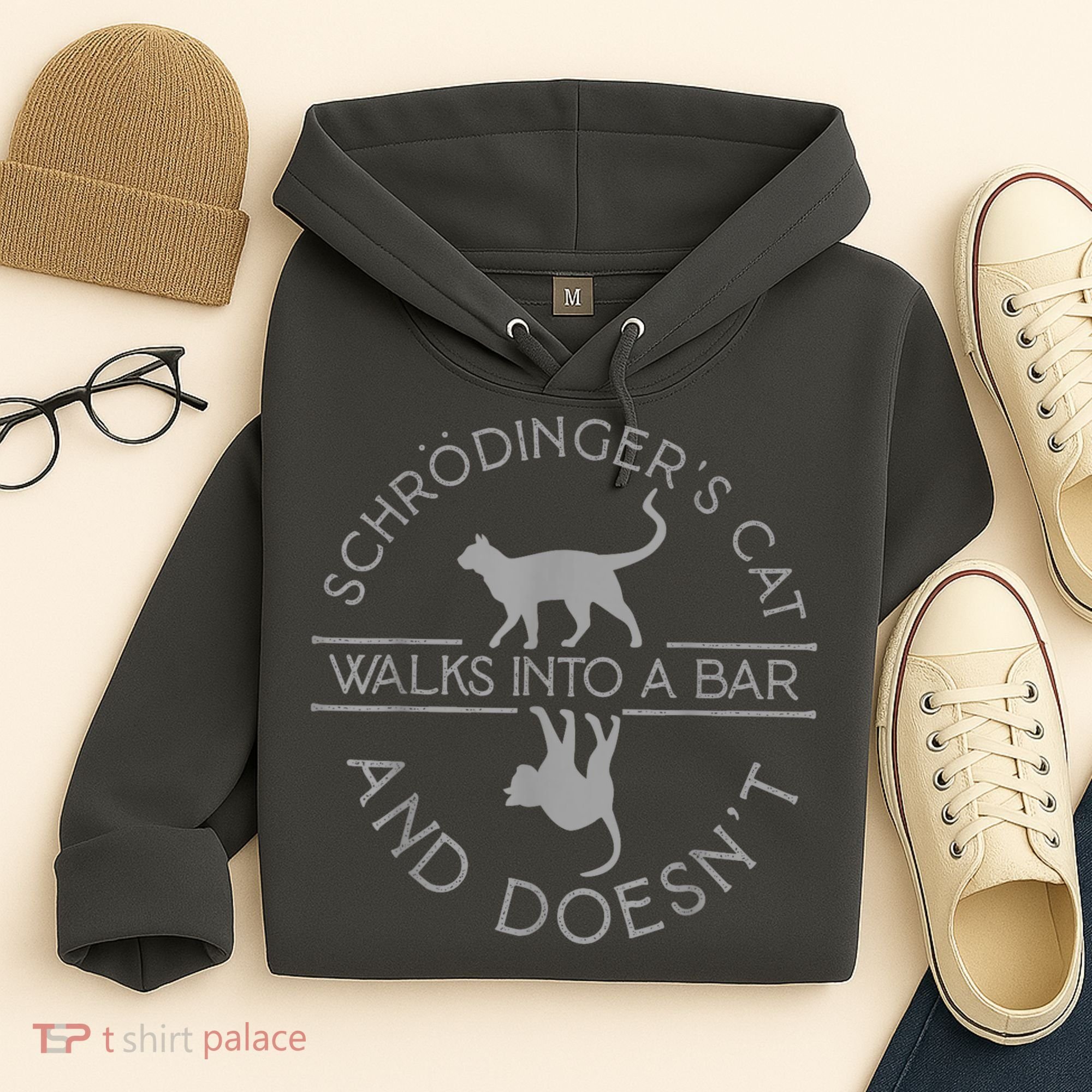 Schrodingers Cat Physics Hoodie