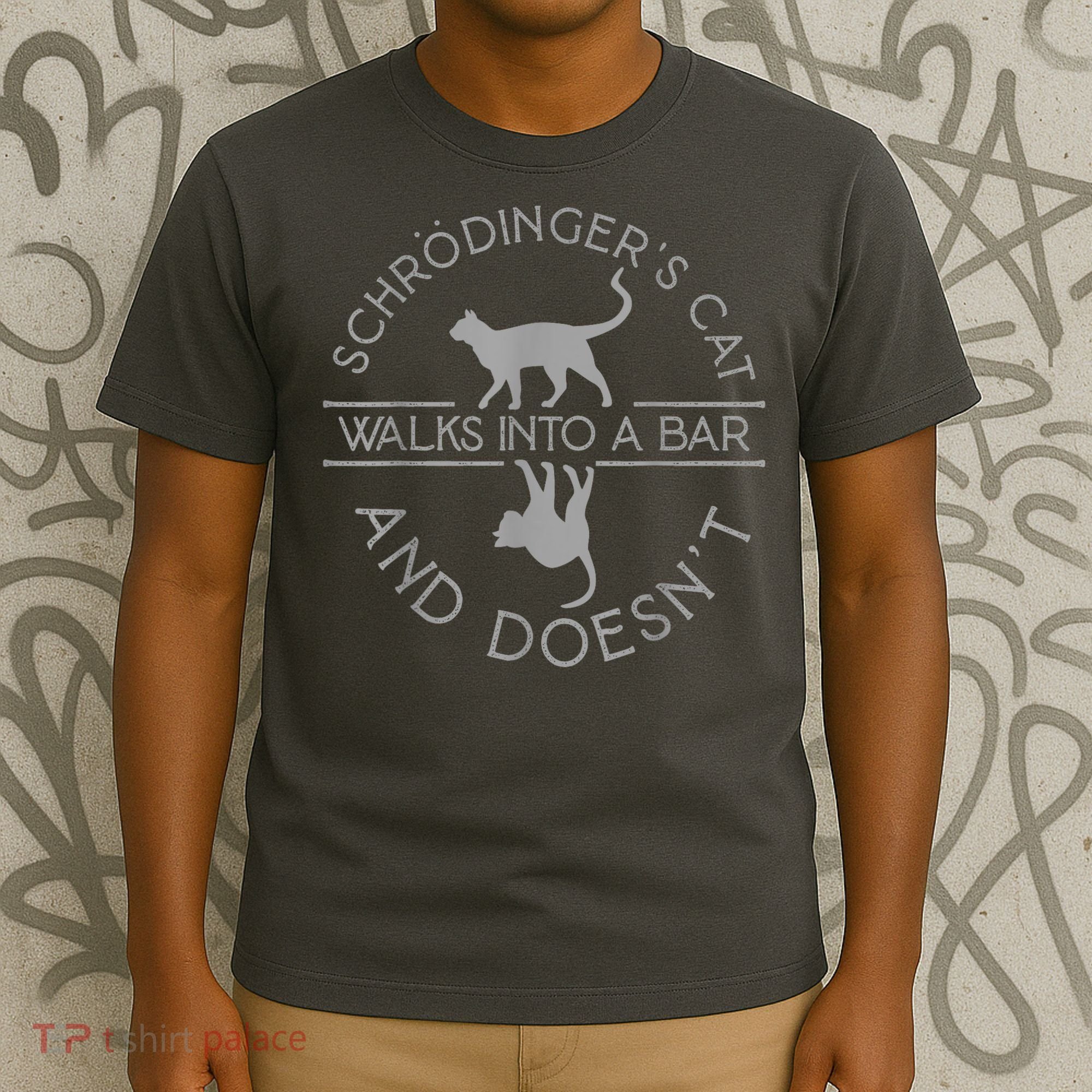 Schrodingers Cat Physics T-Shirt