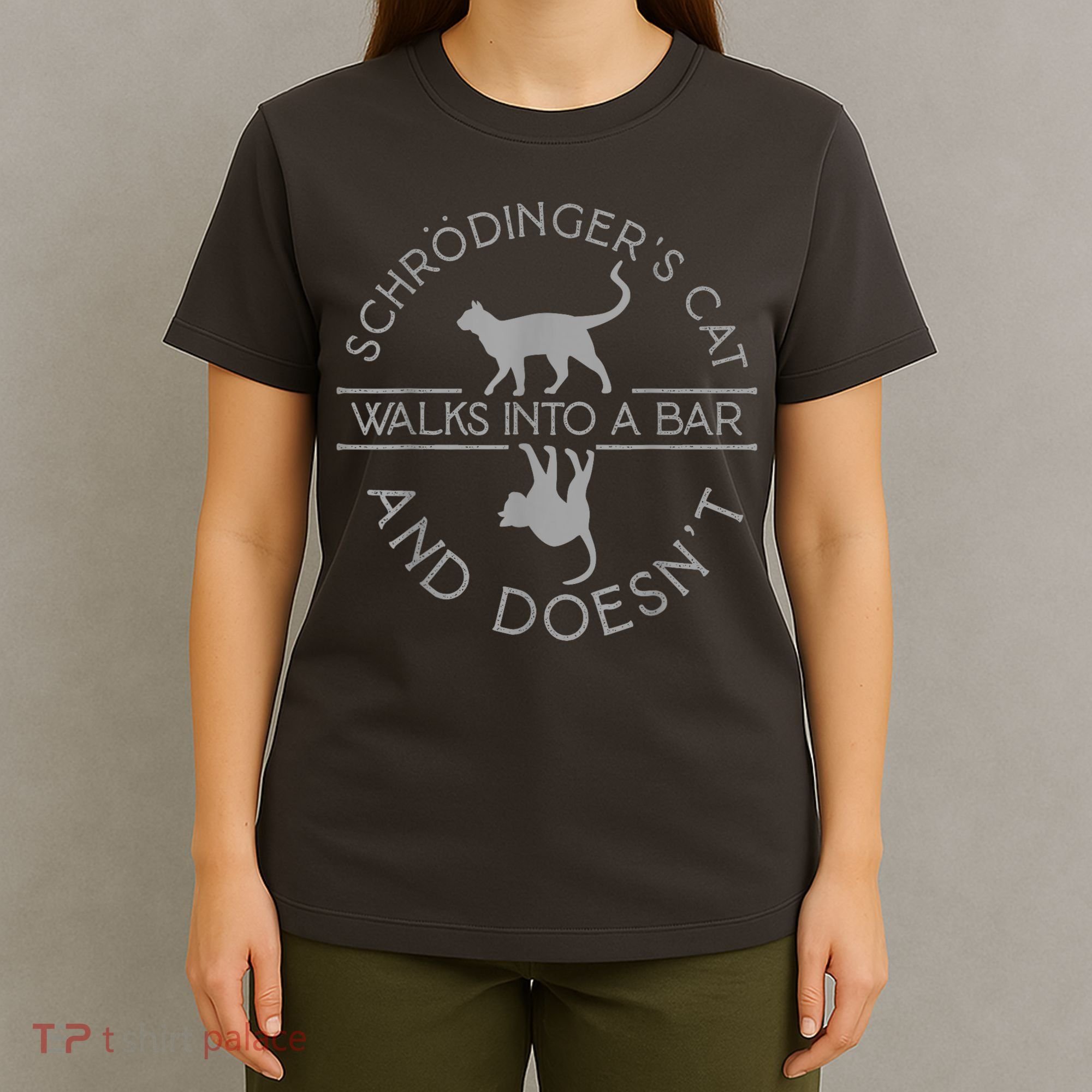 Schrodingers Cat Physics T-Shirt