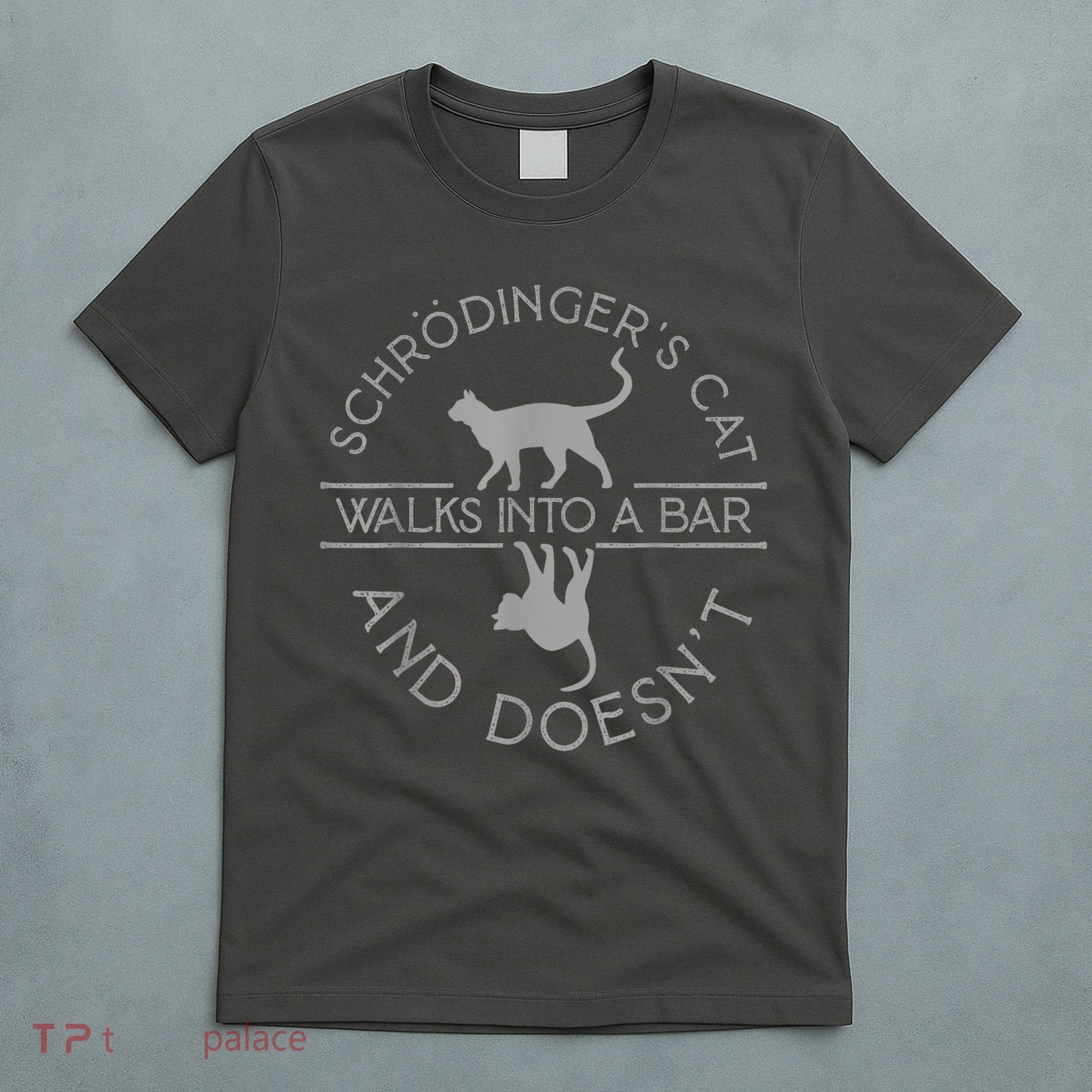 Schrodingers Cat Physics T-Shirt
