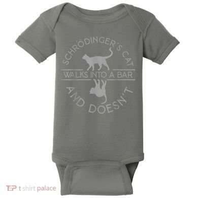 Schrodingers Cat Physics Baby Bodysuit