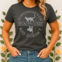 Schrodingers Cat Physics Women's T-Shirt thumb 2
