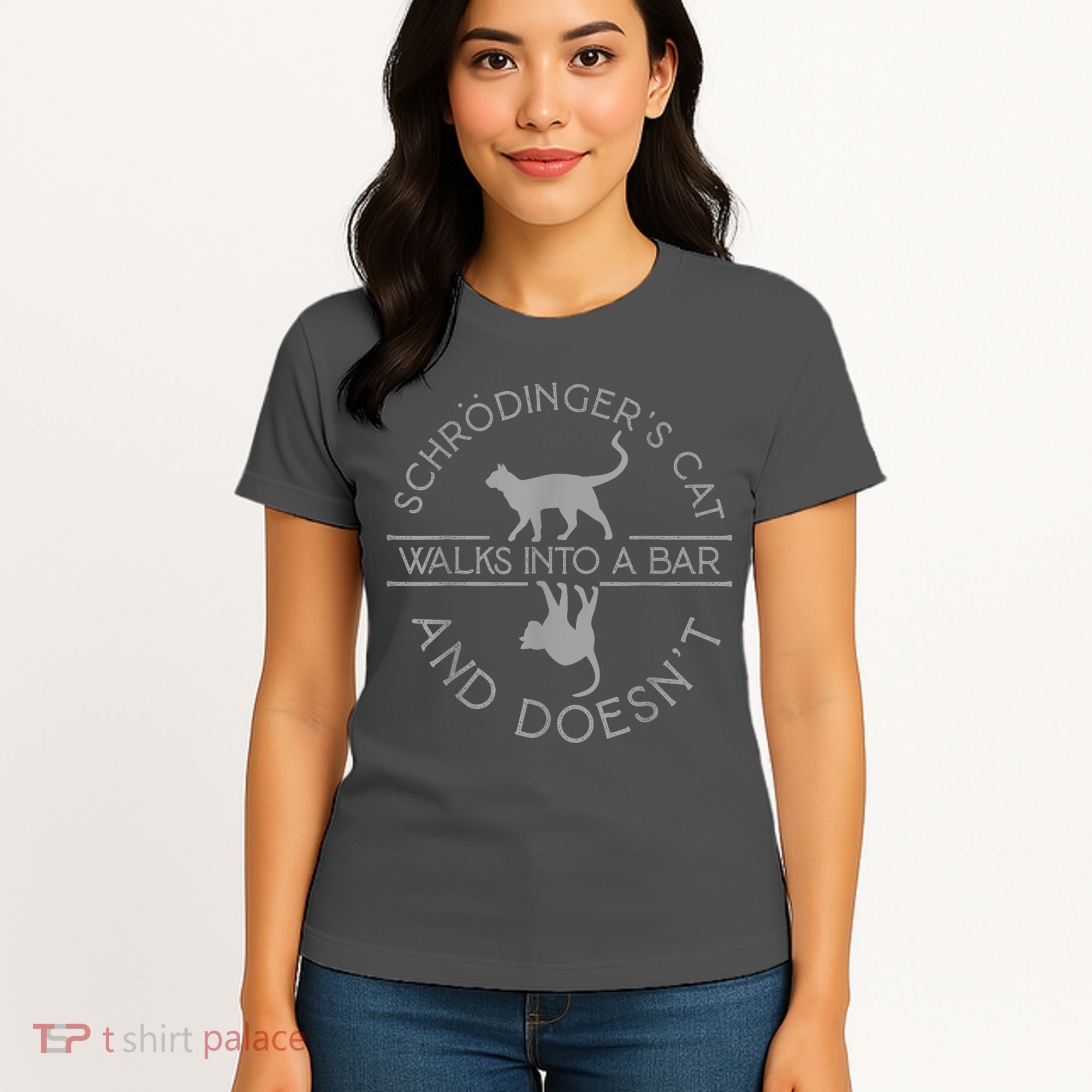 Schrodingers Cat Physics Women's T-Shirt