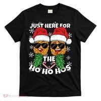 Swinger Christmas Party Here for the Ho Ho Hos Pineapple Long Sleeve T-Shirt thumb 0