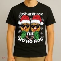 Swinger Christmas Party Here for the Ho Ho Hos Pineapple Long Sleeve T-Shirt thumb 3