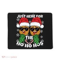 Swinger Christmas Party Here for the Ho Ho Hos Pineapple Long Sleeve Mousepad thumb 0