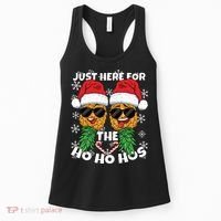 Swinger Christmas Party Here for the Ho Ho Hos Pineapple Long Sleeve Women's Tank Top thumb 0