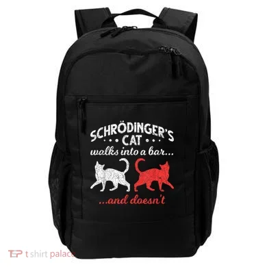 Schrodingers Cat Physics Backpack