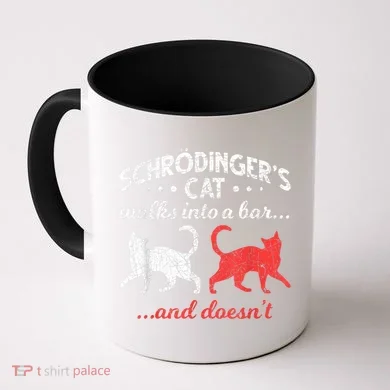 Schrodingers Cat Physics Coffee Mug