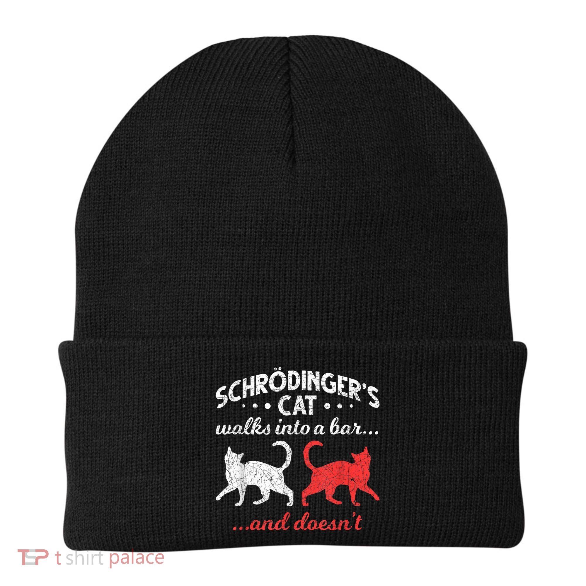 Schrodingers Cat Physics Beanie