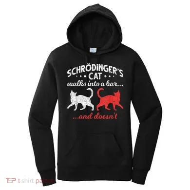 Schrodingers Cat Physics Women's Hoodie