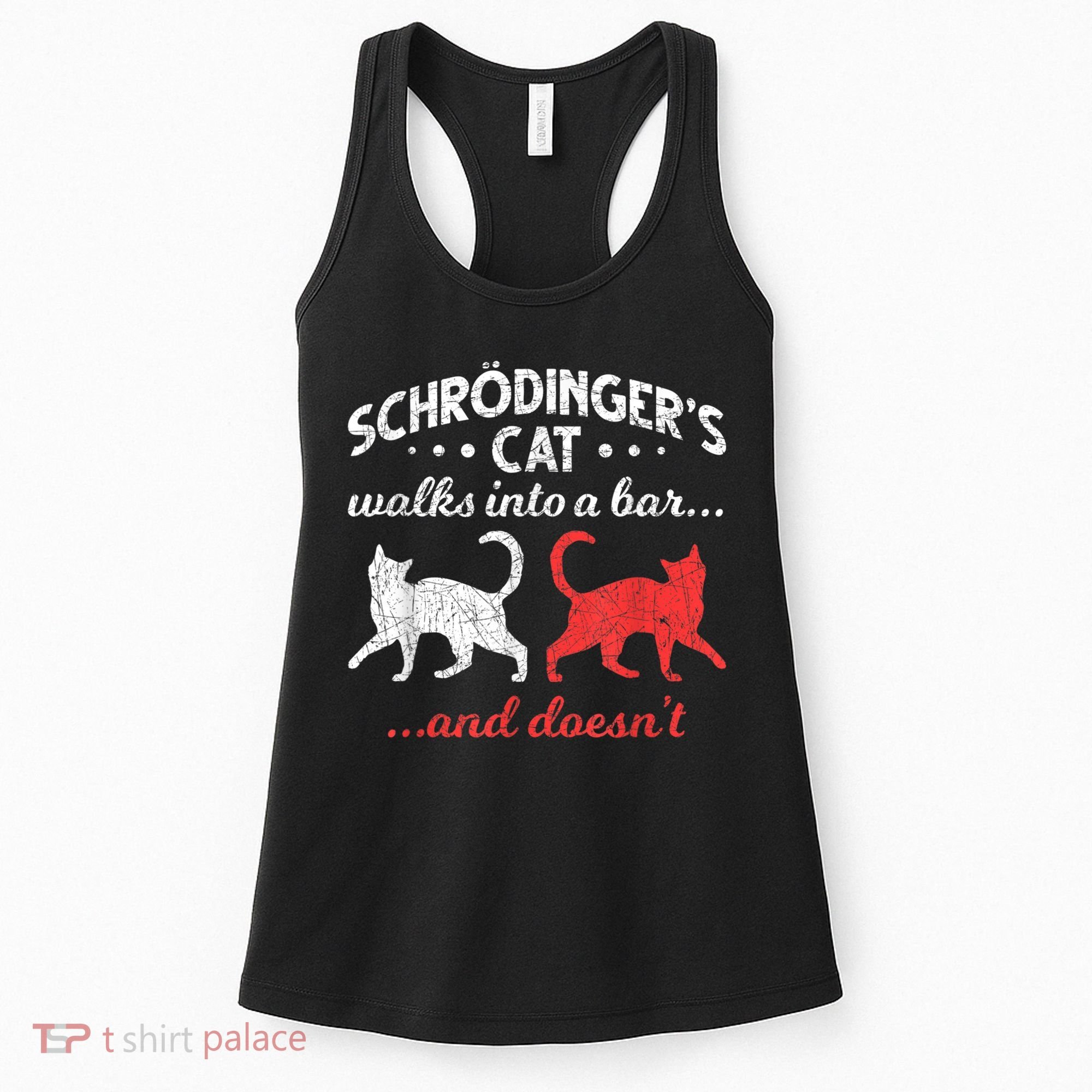Schrodingers Cat Physics Women's Tank Top