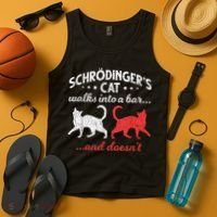 Schrodingers Cat Physics Tank Top thumb 4