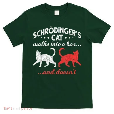 Schrodingers Cat Physics T-Shirt