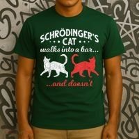 Schrodingers Cat Physics T-Shirt thumb 3
