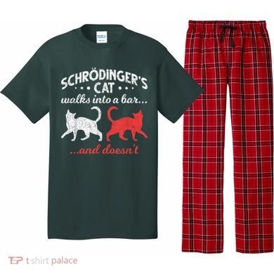 Schrodingers Cat Physics Pajama Set