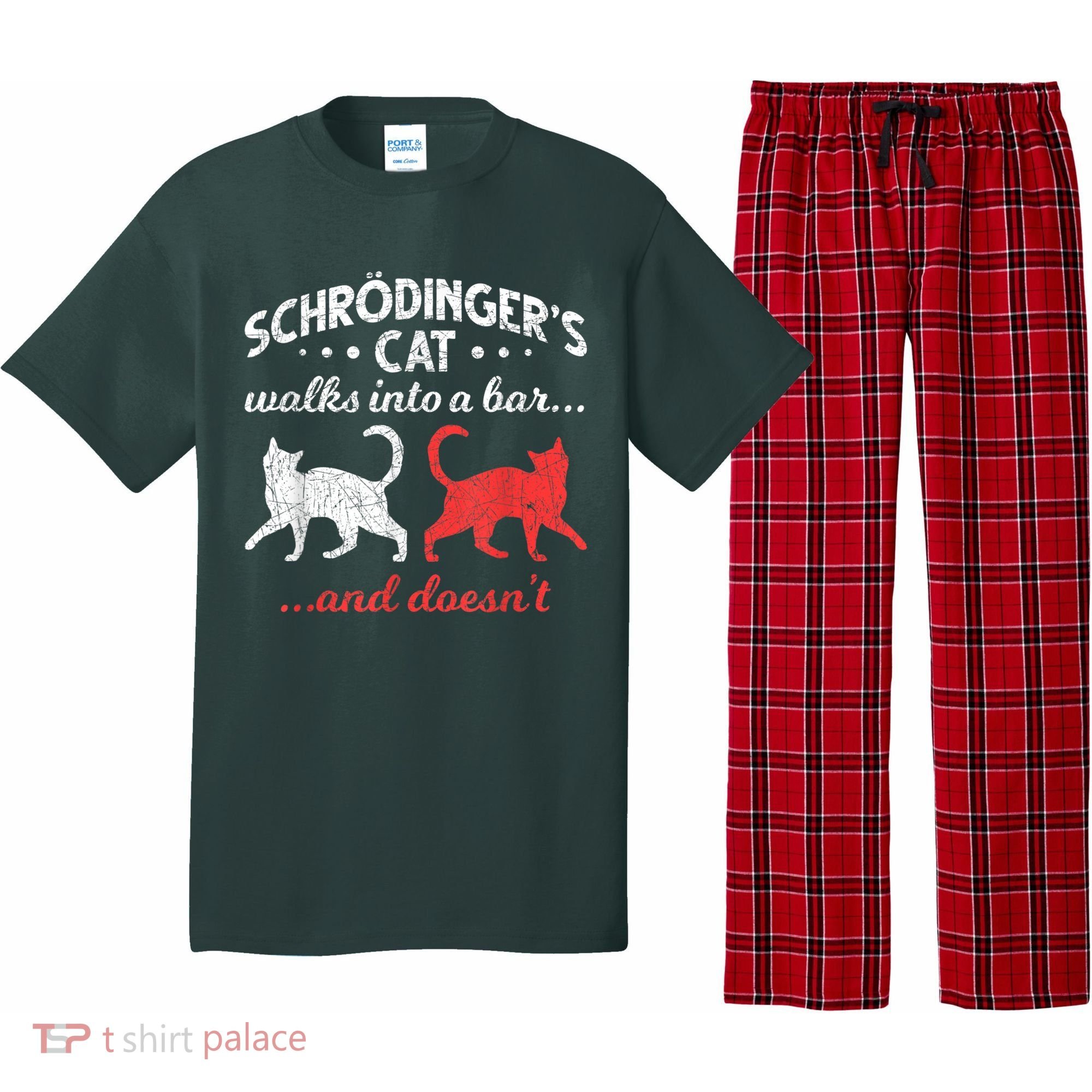 Schrodingers Cat Physics Pajama Set