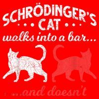 Schrodingers Cat Physics Santa Hat thumb 1