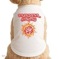 Strong California Pasadena Strong Rose Fire Doggie Tank thumb 0