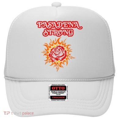Strong California Pasadena Strong Rose Fire Hat